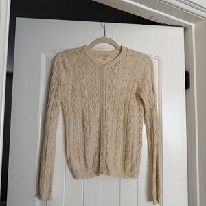 Sézane Ruben Cable Knit Cardigan